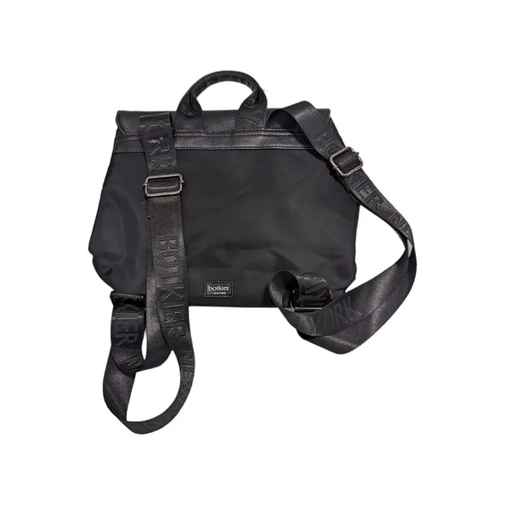 Botkier Trigger Mini Backpack Black Nylon New York Womens Travel School Classic